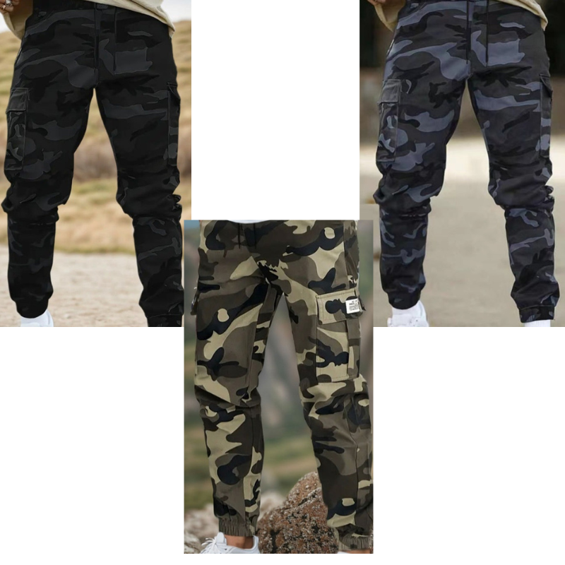 ๐ Rugged Tactical Work Pants โ ๐ช Durable Nylon-Cotton | ๐ง Multi-Pocket | ๐ฒ Outdoor & Work Ready
