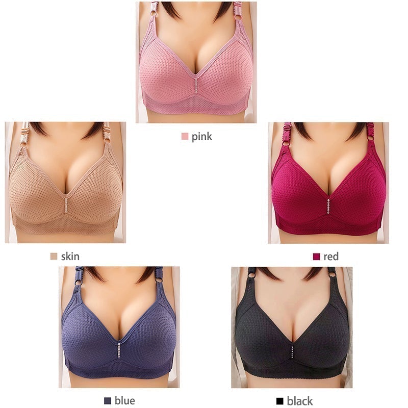 ⏰Limited Time Sale-50% OFF🏖️Plus Size cComfortable Wireless Bra