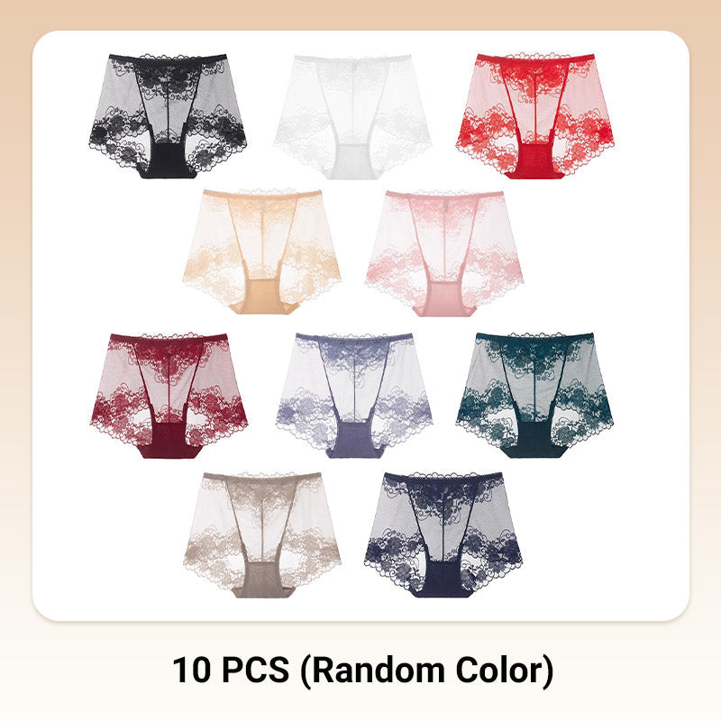 ⏰Last day – buy 1, get 2 free!!!💋Handmade silk lace panties for women😍