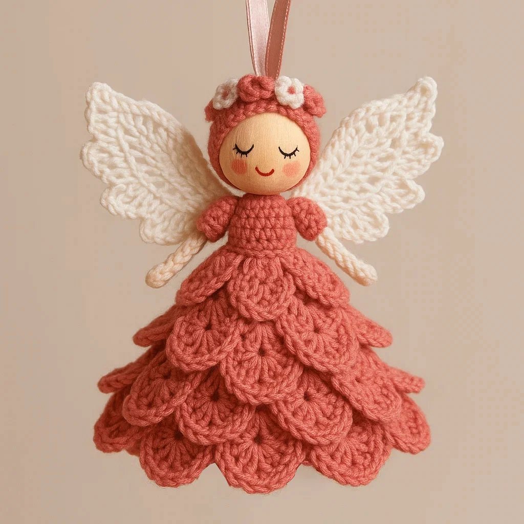 🔥Last day sale 50% OFF🎁Crochet your own angel - complete craft kit