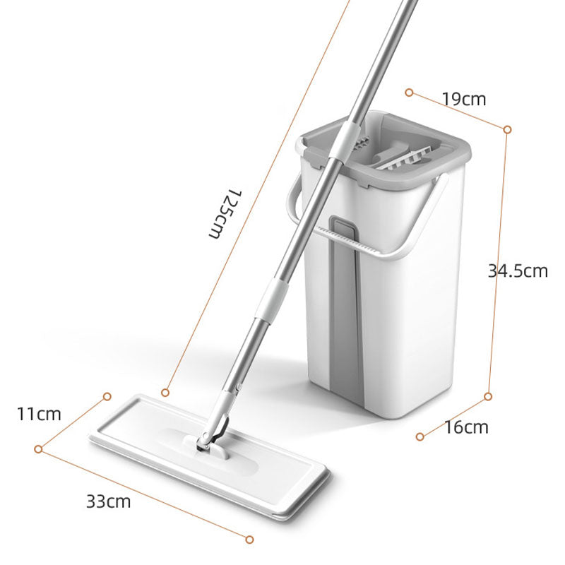✨️Hot Sale 50% OFF - 🔥Household Labor Saving Large Panel Mop Set - Wet & Dry