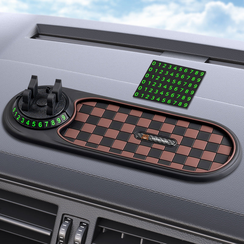 🔥Hot sale-50% Off🔥Car Dashboard Anti-Slip Mat with Phone Holder✨