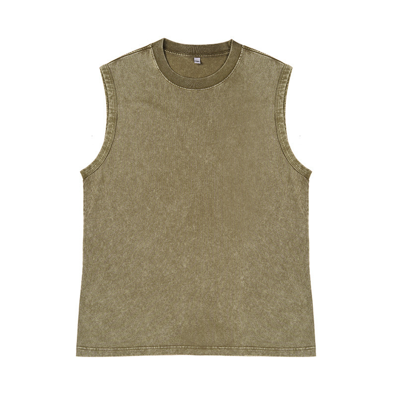 ⏳Limited-time 50% off⏰👕Vintage Wash Sleeveless Tank Top – Soft Cotton Feel & Relaxed Summer Fit✨