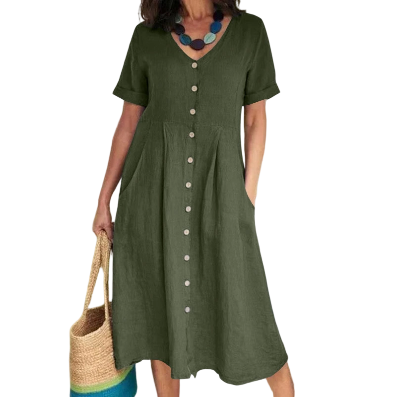 ๐ LIMITED TIME 50% OFF! ๐Flowy Summer Midi Dress