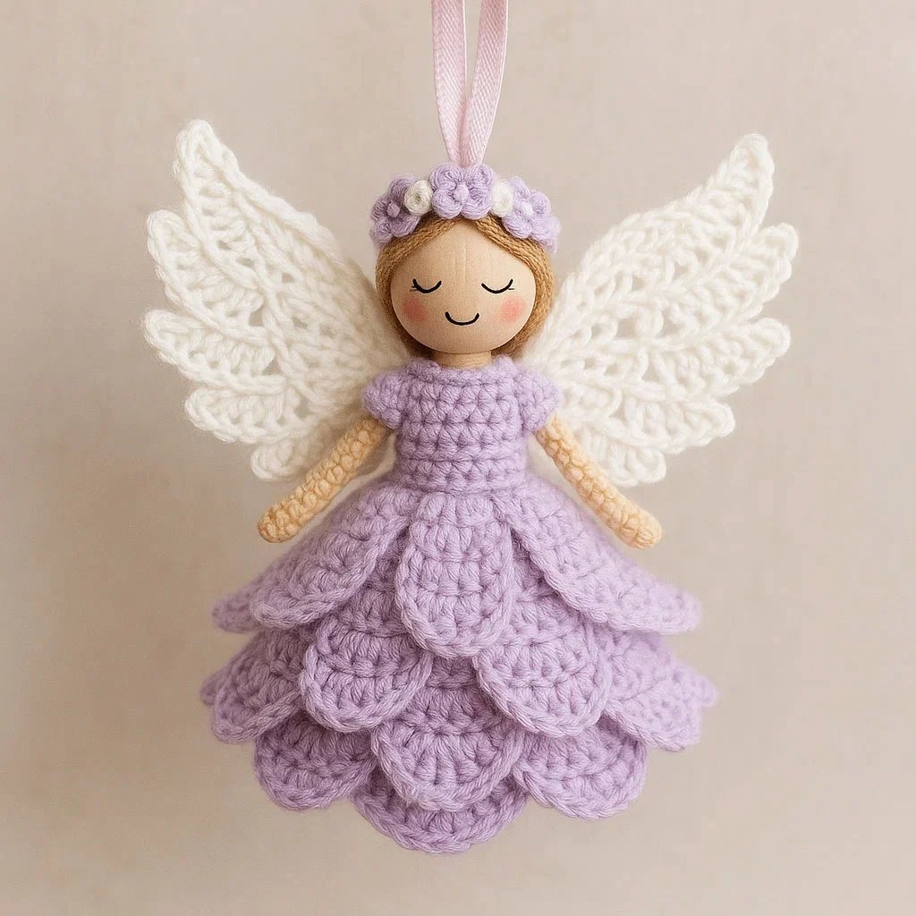 🔥Last day sale 50% OFF🎁Crochet your own angel - complete craft kit