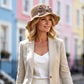 🎀 50% DISCOUNT 👒 | Straw Hat with Retro Bow – Foldable & Breathable for Summer