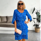 👗 50% OFF! ✨Tiered Midi Dress – Floral Pattern, Split Sleeves, Flowy, Elegant 🌸