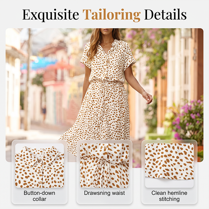 🔥Last Day Special Sale 60% OFF!!💝Women Casual Floral Printed Midi Dress
