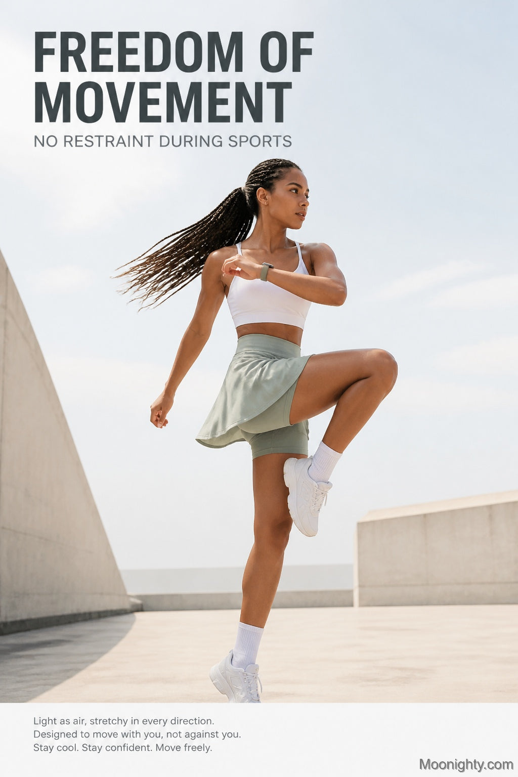 🌟Last Day Special Discount - 50%Off!!!🎁Anti-Chafing Active Skort – Super soft and comfortable🔥