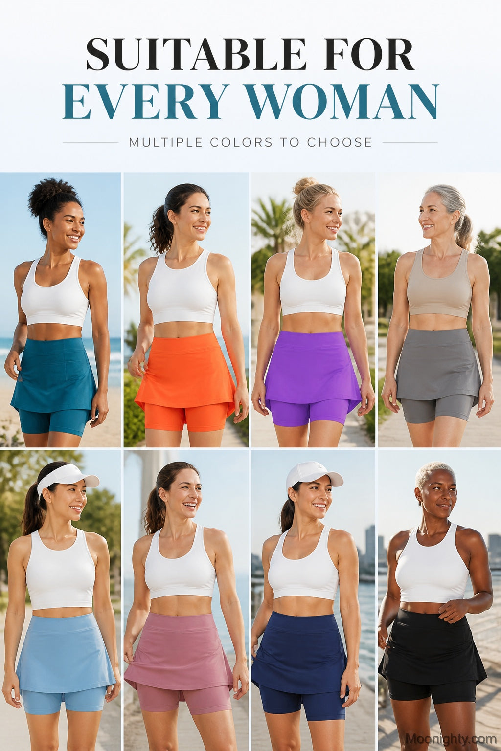 🌟Last Day Special Discount - 50%Off!!!🎁Anti-Chafing Active Skort – Super soft and comfortable🔥