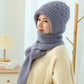 🎄Christmas Sale-50% OFF🎁Winter Versatile Knitted Hooded Scarf For Women