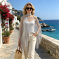 🏆 Last Day Special Price $19.99! 💐Summer Metallic Crochet Cover-Up – Lightweight, Flowy & Effortlessly Stylish summer outfit