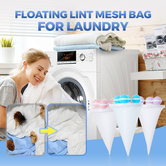 🎉Hot Sale 60% OFF🎉Floating Lint Mesh Bag For Laundry