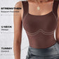 🔥Last Day Promotion 60% OFF⏰👙Women's U Neck Thermal Tank Tops with Built-In Bra👍