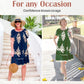 🌸Spring Specials  50%OFF🌸Geometric Pattern Multi Print Square Neck Dress