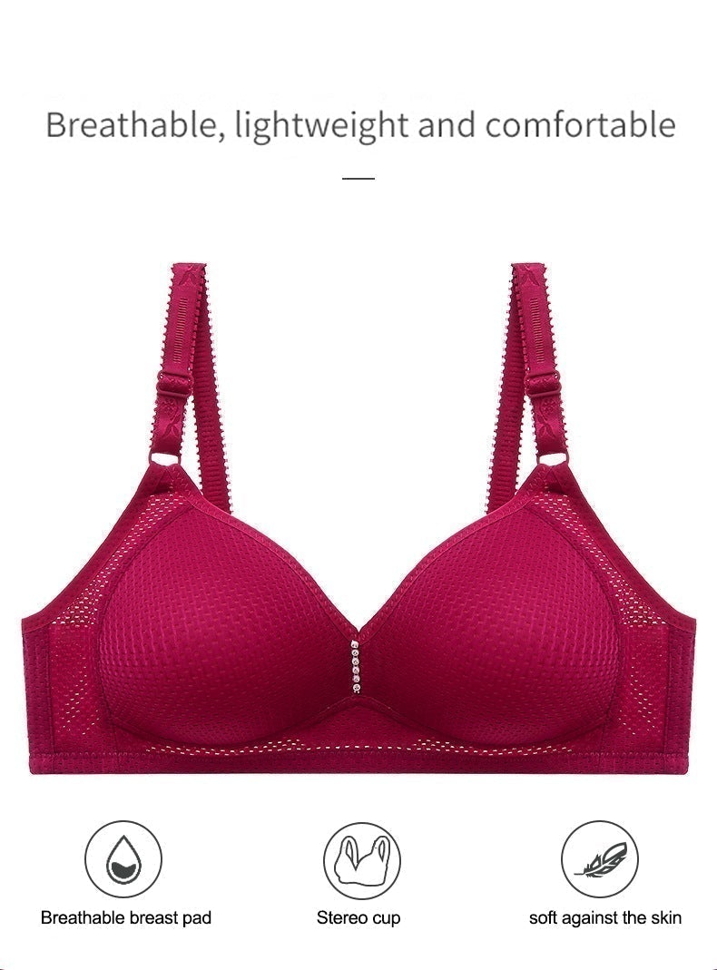 ⏰Limited Time Sale-50% OFF🏖️Plus Size cComfortable Wireless Bra