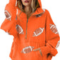 ✨New Early Fall 2026 Collection🔥 50% Off for a Limited Time🔥Womens Game Day Sweatshirts Football Sequin Hoodies with Pocket