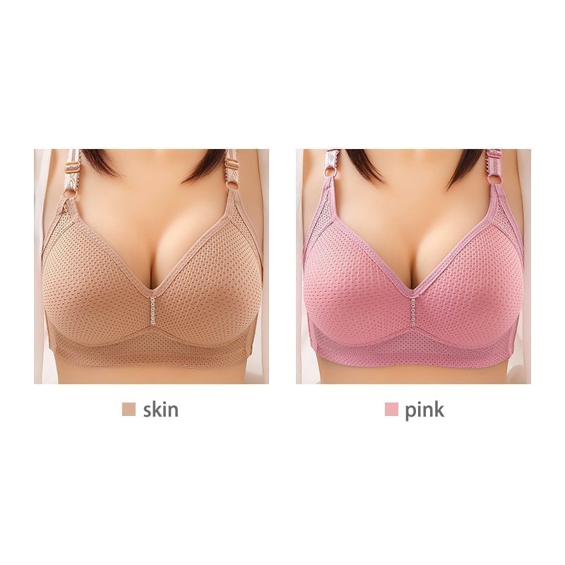 ⏰Limited Time Sale-50% OFF🏖️Plus Size cComfortable Wireless Bra