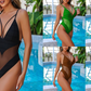 💥Limited Time 50% OFF👙‍♀️ Sexy V-Neck Spaghetti Strap One-Piece Swimsuit