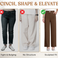 👖Three Lengths Available🌷LAST DAY SALE 50% OFF!!💥Perfect Drape High Rise Pull-On Stretch Pants