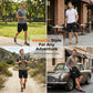 Men's Casual Cargo Shorts with Elastic Waist