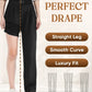 👖Three Lengths Available🌷LAST DAY SALE 50% OFF!!💥Perfect Drape High Rise Pull-On Stretch Pants