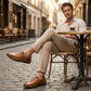 💎 60% OFF! 💎 Classic Men’s Slip-On Leather Shoes – Premium Calfskin, All-Day Comfort & Effortless Style