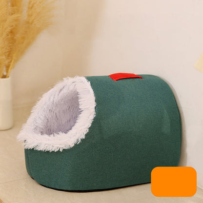 💥Hot sale 🐾Winter Warm Pet Cave Bed