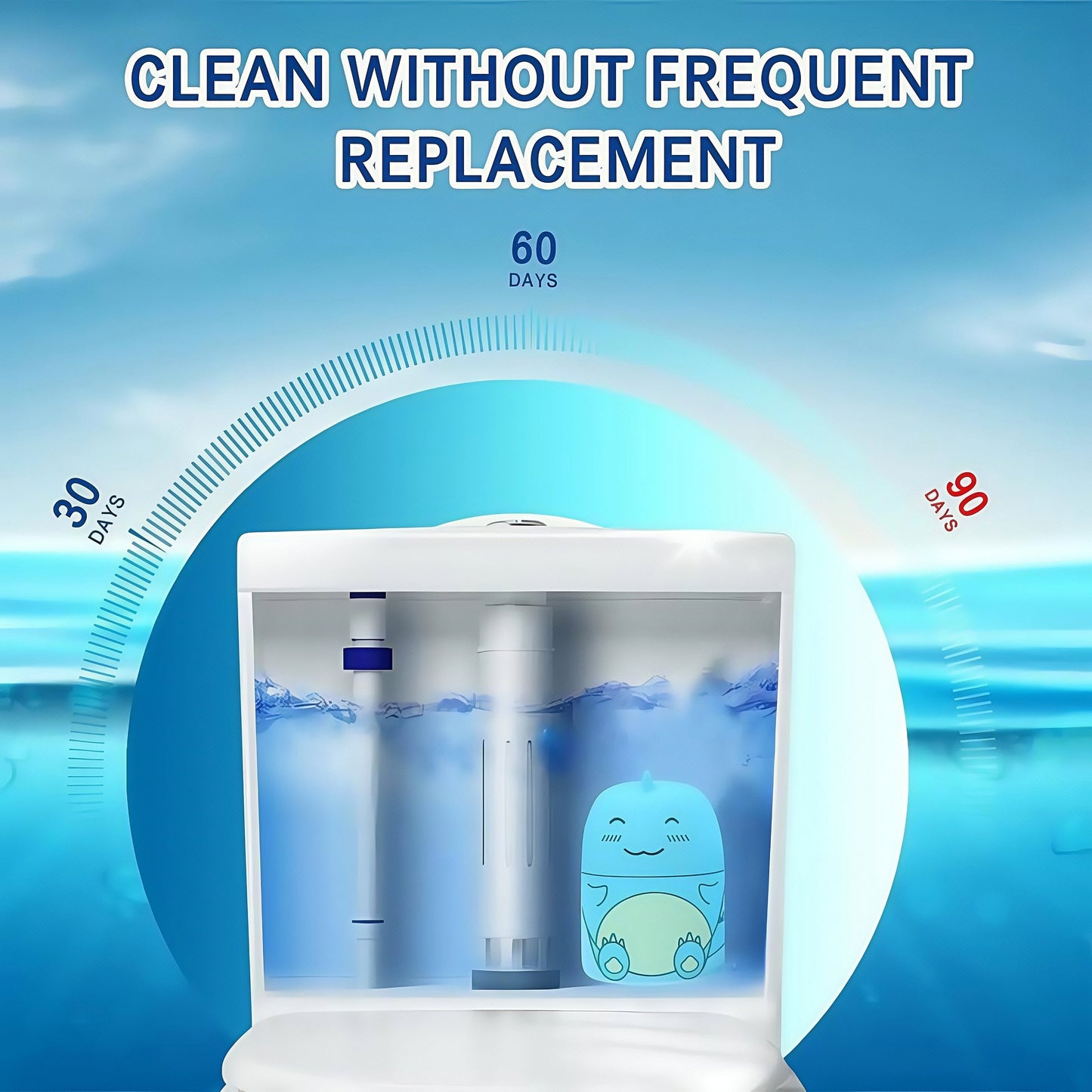 💥Hot Sale 50% OFF🔥Toilet Cleaner & Toilet Deodorizer Wonder