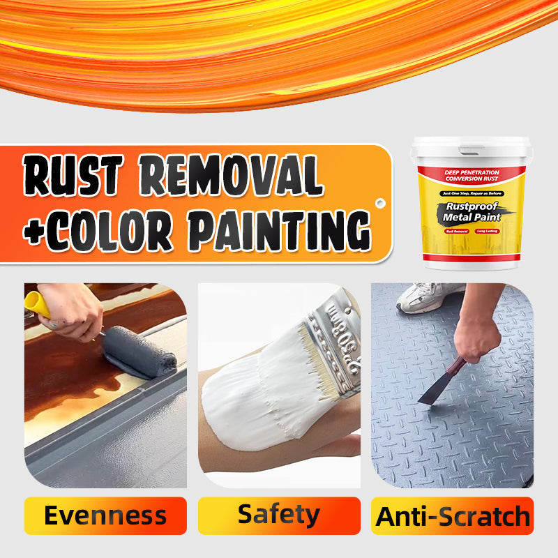 🔥2025 Neues Upgrade 💥Rustproof Metal Paint - Rust Remover