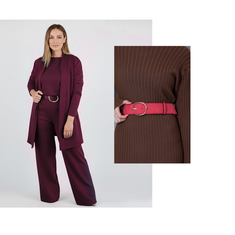 ⏳Time-Limited Special⏰Elegant 3-piece set including long cardigan, top and pants💞