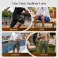 ⏳LAST DAY SALE 50% OFF !!📢Men's Casual Drawstring Capri Cargo Pants