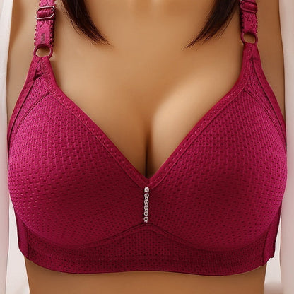 ⏰Limited Time Sale-50% OFF🏖️Plus Size cComfortable Wireless Bra