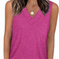 🎁Summer Promotion 50% OFF✨Women's Sleeveless V-Neck Slimming Loose Fit Casual Tank Top