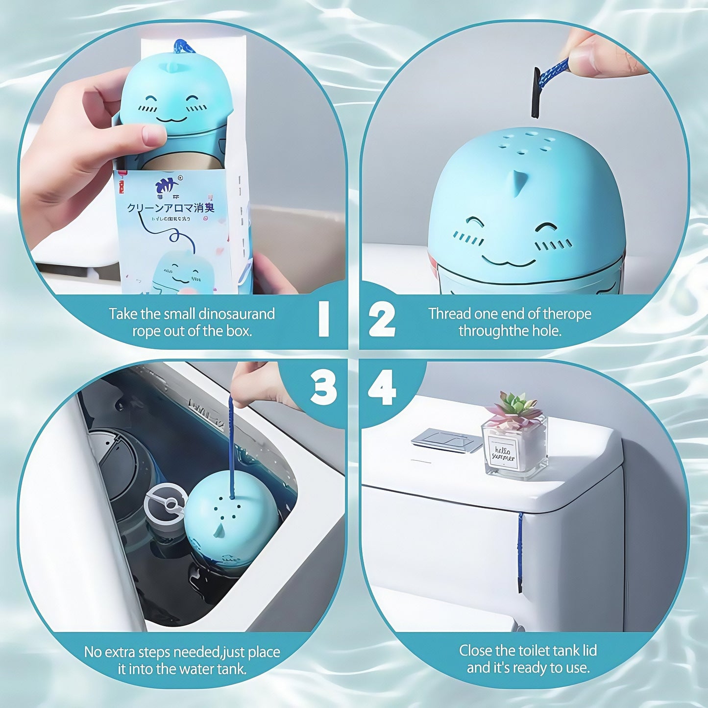 💥Hot Sale 50% OFF🔥Toilet Cleaner & Toilet Deodorizer Wonder