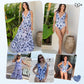 🥳2026 HOT SALE🥳💞50K+ SOLD!👵🌊50% OFF! V-Neck Lace Up One Piece Swimsuit with Skirt – Feel confident at the beach! Built-in skirt offers gentle coverage. Lace-up neck, adjustable fit. Quick-dry fabric, comfy all day. 🏖️🌸