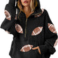 ✨New Early Fall 2026 Collection🔥 50% Off for a Limited Time🔥Womens Game Day Sweatshirts Football Sequin Hoodies with Pocket
