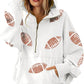 ✨New Early Fall 2026 Collection🔥 50% Off for a Limited Time🔥Womens Game Day Sweatshirts Football Sequin Hoodies with Pocket