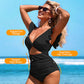 💎 50% OFF! 💎 Sexy Ruffled One-Piece Swimsuit – Flattering Cut, Elegant Details & Confident Beach Style 🌊👙