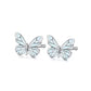 🦋 Blue Butterfly Necklace for Mom – Comes with Gift Box & Card
