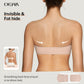 ⛱️Last Day Special Price ＄17.99!!💞Womens Strapless Bras Push Up Bandeau Bra Non Slip Wireless Supportive Padded Bras Seamless Comfortable Tube Jelly Bra