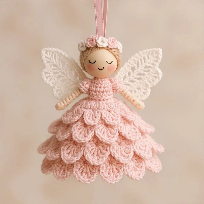 🔥Last day sale 50% OFF🎁Crochet your own angel - complete craft kit