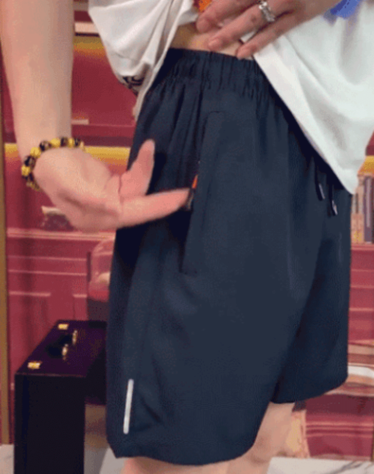 Hot Sale🔥Unisex Ice Silk Quick Drying Stretch Shorts