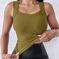 🔥Last Day Promotion 60% OFF⏰👙Women's U Neck Thermal Tank Tops with Built-In Bra👍