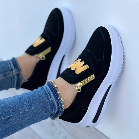 📢📢53% OFF !!!⏰Women's Casual Platform Slip-on Sneakers👞