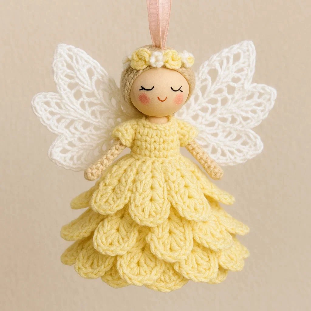 🔥Last day sale 50% OFF🎁Crochet your own angel - complete craft kit
