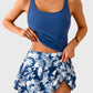 🩱Summer Hot Sale 50% OFF☀️🌊Women's Tummy Control Two Piece Swimsuit High Waisted Tank Top with Swim Skirt