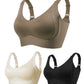 🌷 50% OFF – LIMITED TIME! 💕Subtle Striped Seamless Bra with W-Support ✨ Wire-Free Lift & Unmatched Comfort