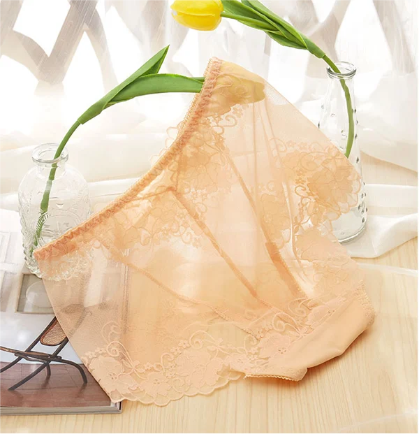 ⏰Last day – buy 1, get 2 free!!!💋Handmade silk lace panties for women😍