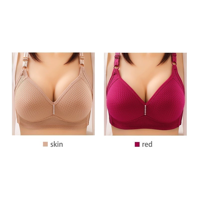 ⏰Limited Time Sale-50% OFF🏖️Plus Size cComfortable Wireless Bra